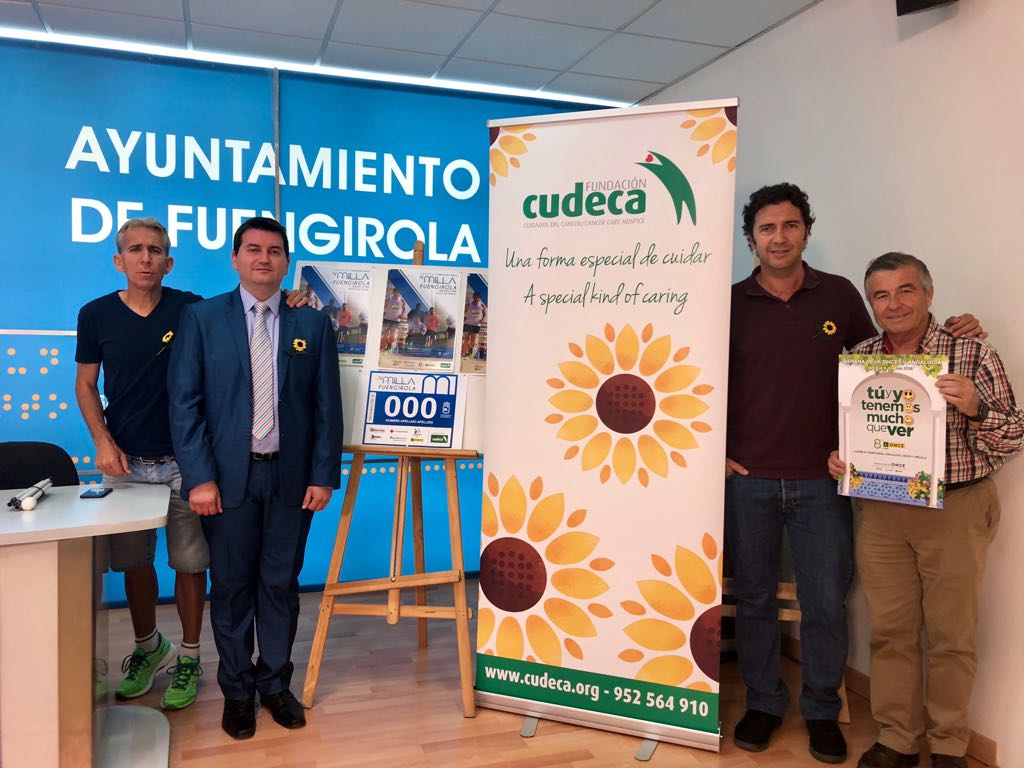 Presentación de la IV Milla Solidaria de Fuengirola a beneficio de CUDECA