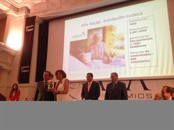 Premio a Cudeca por la mejor labor social de Andalucía