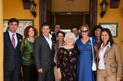 Antonio Banderas and Melanie Griffith visit the Cudeca Hospice