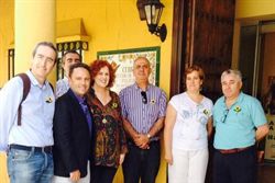 Visita de Directivos de Hospitales de Granada al Centro de Cudeca