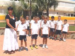 Children raise funds for Cudeca in memory of school secretary