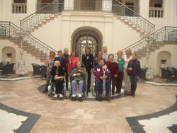 Cudeca Patients visit theVilla Padierna Spa