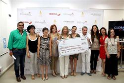 Entrega de la donación de Global Gift Gala Marbella 2014