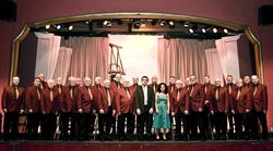 The Llantrisant Male Voice Choir sings for Cudeca Hospice