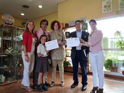 Entrega de la Recaudación del Maratón de Padel Solidario en memoria de Eva Ortega