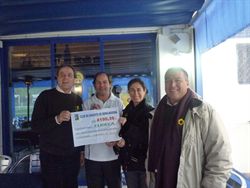 The Benalmádena Racket Club raises 4.190,38 for Cudeca Hospice!