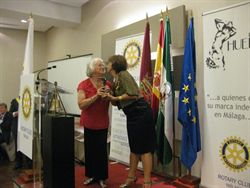 Premio Huella Solidaria del Rotary Club de Málaga