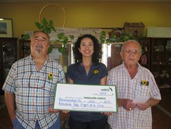 Buñuelos solidarios de la Peña de la Cruz  de Benalmádena Pueblo