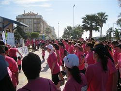 I Carrera Popular de la Mujer contra el Cáncer a beneficio de Cudeca y ASAMMA