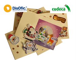 Nueva tirada de tarjetas de felicitación solidarias gracias a Disofic