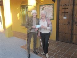 A generous Gift to the Cudeca Hospice