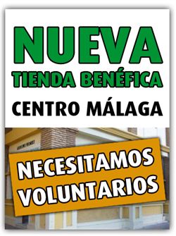 Cudeca busca voluntarios para su nueva Tienda Benéfica en C/ Compañía