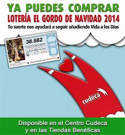 ¡Ya está en Cudeca la Lotería de Navidad!