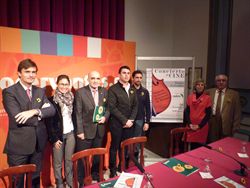 Presentación Oficial del Concierto Benéfico de Cudeca en el Teatro Cervantes