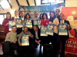 Presentación del VI Mercadillo de Navidad de la  Agrupación "Unidos contra el Cáncer"