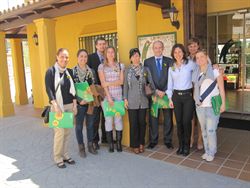 Plaza Mayor visit Cudeca Cancer Care Hospice