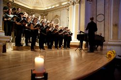 Cudeca represents Spain, together with the San Felipe Neri of Málaga Choir in the worldwide Voices for Hospices Event